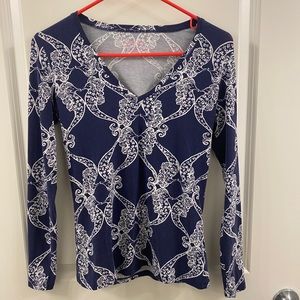 Lilly Pulitzer Navy Long Sleeve